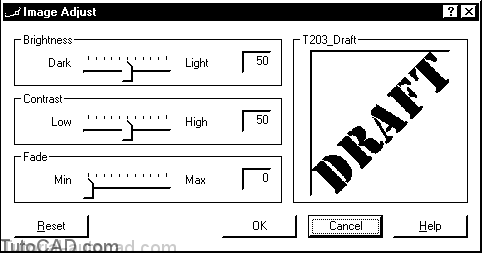 Adjusting Images In AutoCAD | Tutorial AutoCAD