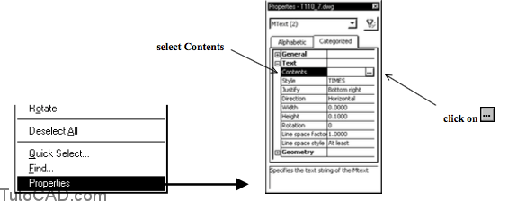 How to edite existing Text | Tutorial AutoCAD